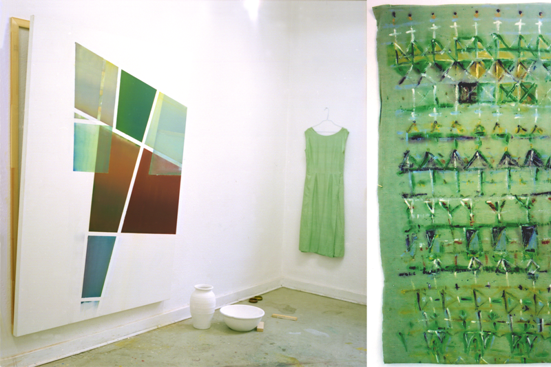 Le voyage à Tunis n'a jamais eu lieu., 
  installation by Kirsten Kötter, 
  exhibited at Frankfurt 2011