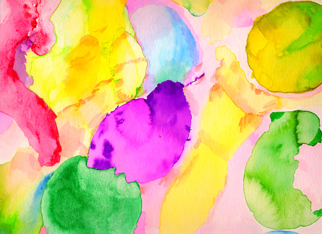 Kirsten K&ouml;tter: 2005, Aquarell, 30 &times; 40 cm