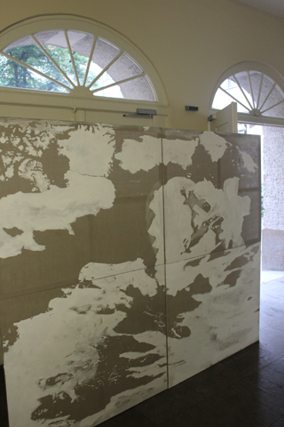 Kirsten K&ouml;tter: Welt rettet Kunst, 26.-28.6.2015, 48-Stunden-Neuk&ouml;lln, Albert-Schweitzer-Schule