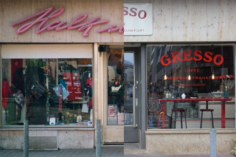 208 shops since Amazon, Google and Corona / 
  208 Läden seit Amazon, Google und Corona, 
  1998 / 2018 / 2021 (Kirsten Kötter)