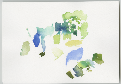 2017-06-27_kevo-weather-station, watercolour, 17 × 24 cm (Kirsten Kötter)