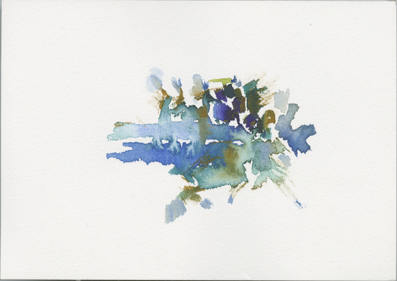 2017-06-28_23_teno-esa-2, watercolour, 24 &times; 32 cm (Kirsten Kötter)