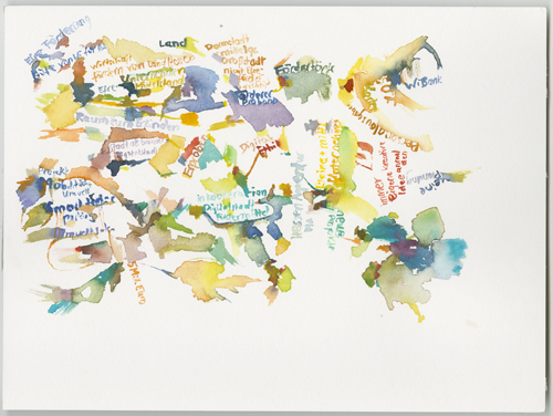 2018-05-28_efre-foerderung-digitalstadt-darmstadt, watercolour, 24 × 32 cm (Kirsten Kötter)