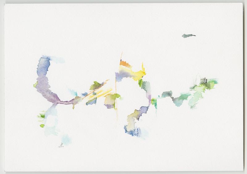 2019-06-09_irl-cork-traveller-apple-pferd, watercolour, 17 &times; 24 cm (Kirsten Kötter)