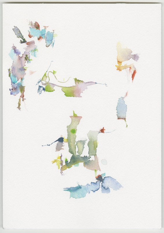 2019-06-09_irl-glengarriff-hotel-sea, watercolour, 24 &times; 17 cm (Kirsten Kötter)