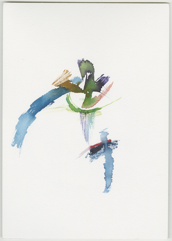 2019-10-14_bad-hersfeld_amazon, watercolour, 24 &times; 17 cm (Kirsten Kötter)