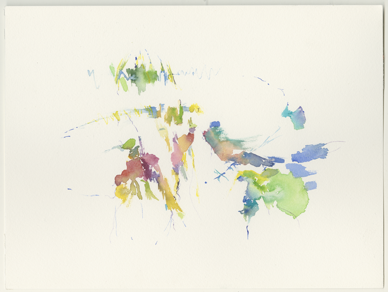 2020-05-28_ffm-church-of-christ-of-the-king, watercolour, 24 &times; 32 cm (Kirsten Kötter)