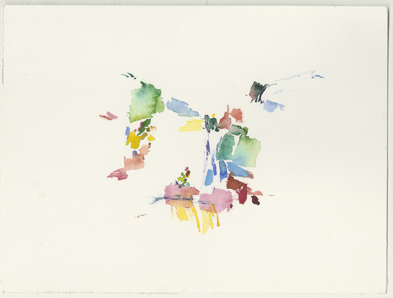 2020-09-19_22_oberstedten, watercolour, 24 &times; 32 cm (Kirsten Kötter)