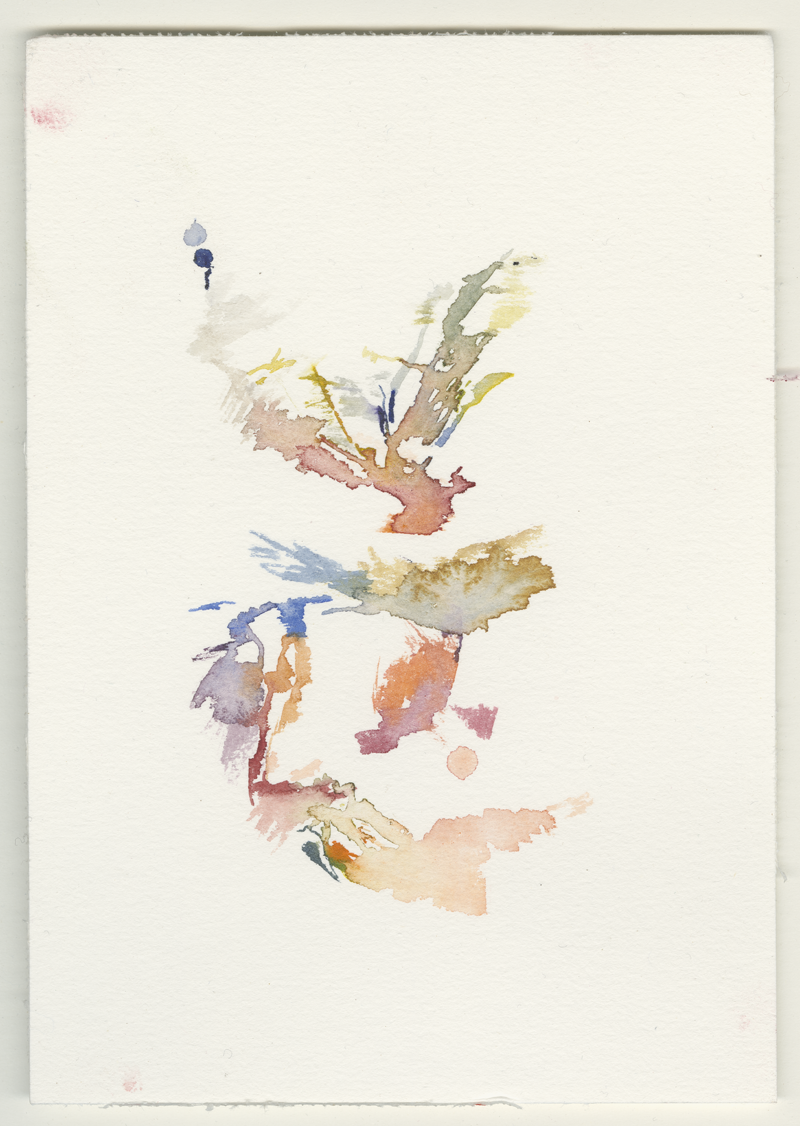 kirsten-koetter_2022-11-12_kl-feldberg, watercolour, 17 &times; 12 cm (Kirsten Kötter)