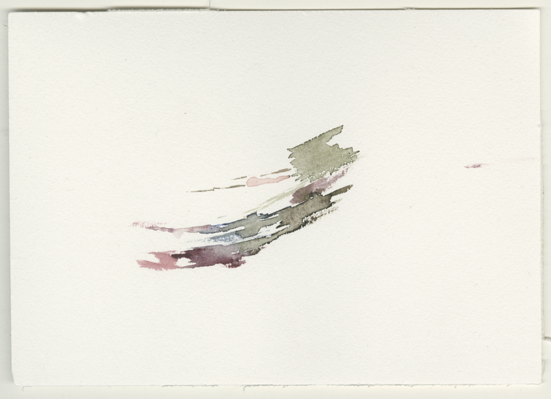 2022-11-14_wi-biebricher-aeppel, watercolour, 12 &times; 17 cm (Kirsten Kötter)
