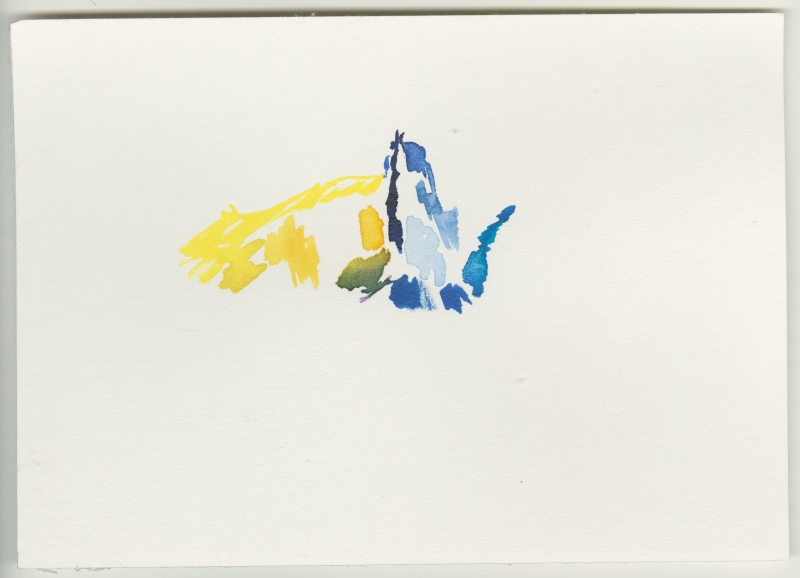 2026-02-27_grab_hans-dorothee2, watercolour, 17 × 24 cm (Kirsten Kötter)
